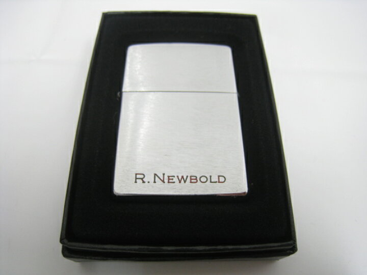楽天市場】【中古】1997年製 平成9年 Zippo ジッポー R.NEWBOLD アール 