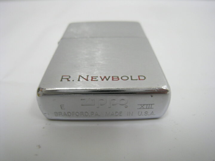楽天市場】【中古】1997年製 平成9年 Zippo ジッポー R.NEWBOLD アール 