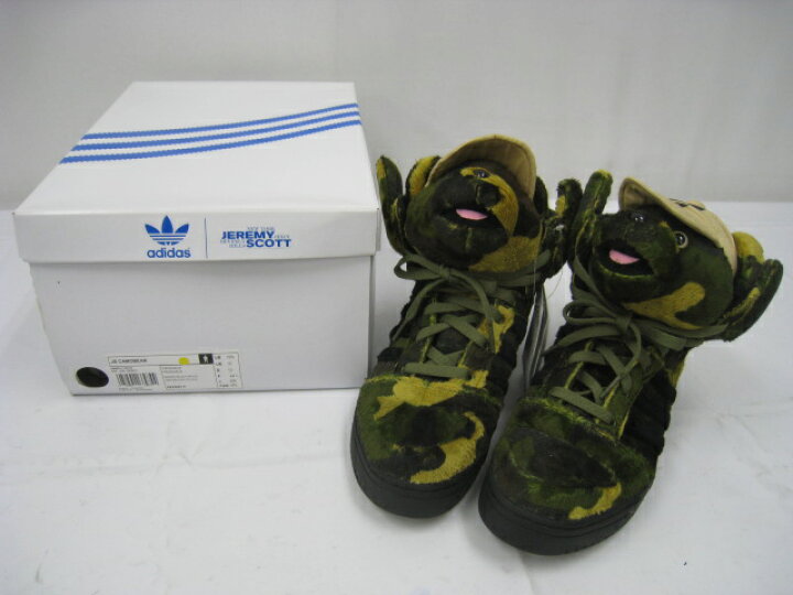 楽天市場】【未使用】adidas アディダス ジェレミースコット ベア クマ 