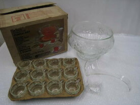 【新品】USA製 1970〜1980年代 Jeannette ジャネット PUNCH SET パンチセット ボール カップ カップフック レードル セット FIREKING ファイヤーキング