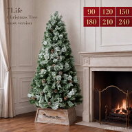 【枚数限定30%OFF】 クリスマスツリー スノー ツリー 雪ツリー 120cm 150cm 180cm 210cm 北欧 おしゃれ …