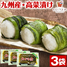 高菜 漬け 250g×3袋 九州産 送料無料 高菜 漬け物 株 鹿児島県 国産 ご飯のお供 漬物 たかな お取り寄せ おつまみ お土産 ふじさき漬物舗 プレゼント ギフト [メール便]