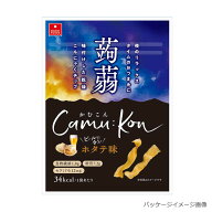 アスザックフーズ かむこん ホタテ味 11g 10食 セット かむカムこんにゃく おつまみ おやつ 珍味