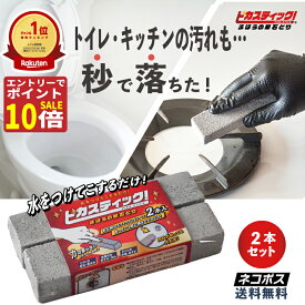 【8/1123:59までセールP10倍】 掃除のプロも愛用！感動の トイレ掃除 尿石 落とし 送料無料 IH 五徳 コゲとり 洗面台 水垢 掃除 ピカスティック トイレ洗剤 強力 業務用 尿石除去剤 セット トイレ 石鹸カス 黄ばみ 黒ずみ トイレ用洗剤 尿石除去 コゲ落とし ブラシ