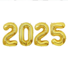 イベント パーティー レターバルーンセット2025 正月装飾 店舗装飾 撮影 背景 新年会 ビックナンバーバルーン セット 年越しパーティー 飾り付け お祝い 正月飾り 特大サイズ 風船 デコレーション