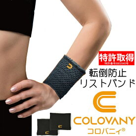 コロバニィ リストバンド 転倒防止 高齢者 シニア サポーター 手首 体幹 重心 安定 リラックス 健康 運動 血流改善 スパオール スポーツ アスリート 男女兼用 フリーサイズ メンズ レディース クリスマス プレゼント ギフトCOLOVANY リストバンド 2枚1組 日本製