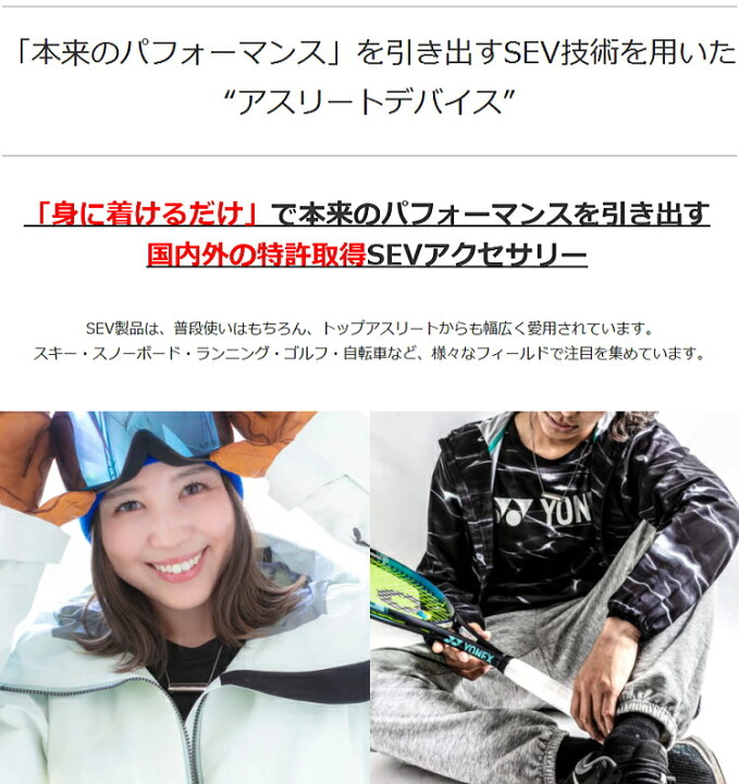 楽天市場】SEV メタルレール Si セブ ネックレス 健康アクセサリー 