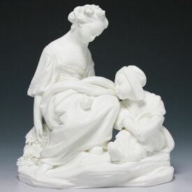 セーブル 希少 ソフトペースト白磁 人形 壊れた木靴 2001年復刻ハンドメイド ビスケット 置物 飾り物フランス製 Sevres 希少 重要作品