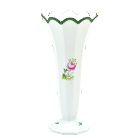 ヘレンドVRH(ヘレンドのウィーンのバラ)(07075)ラッパ形花瓶・花生け洋食器 陶磁器HEREND ハンガリー