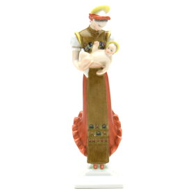ヘレンドC ヘレンド フィギュリン 05521 農民姿のマドンナ人形 置物 飾り物ブランド陶磁器HEREND ハンガリー