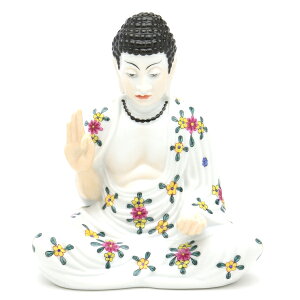 wh  l`u `tBM ߉ޗl 퐻 Buddha 蕨nK[ Herend