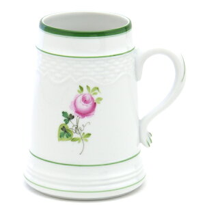 ヘレンド ウィーンの薔薇 ビアマグ(00299)手描き 磁器製 ジョッキ 大きなマグ 花柄ハンガリー製 Herend
