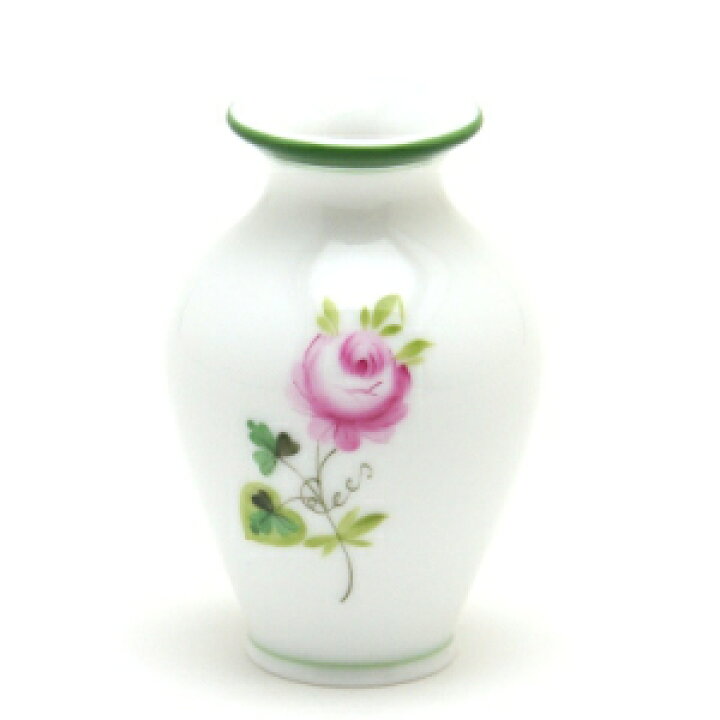 楽天市場】ヘレンドVRH(ヘレンドのウィーンの薔薇)(07190)ミニ花瓶 