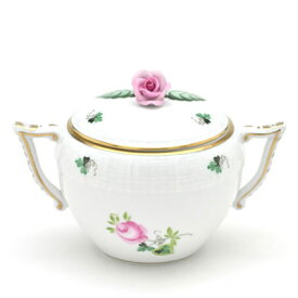 ヘレンド (VRHS)ヘレンドのウィーンの薔薇・シンプル(00472)シュガーボックス・砂糖入れ HEREND 磁器 ブランド洋食器