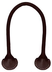 合成皮革アクリル持ち手 手さげタイプ 40cm YAT-402 (取り寄せ品) (メール便可)