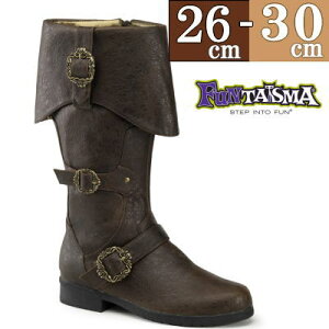 【3ヶ月保証&特典付】プリーザー ロングブーツ ブラウン メンズ 人気 パンク ロック ロリータ ゴシック ゴス ゴスロリ ファッション 靴 ごつい V系 サイバー 原宿系 韓国系 男 プリーザーヒー