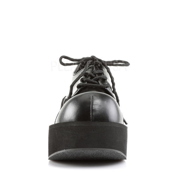 楽天市場】【オリジナル画像追加】 Demonia デモニア 厚底靴 黒 8.2cm 