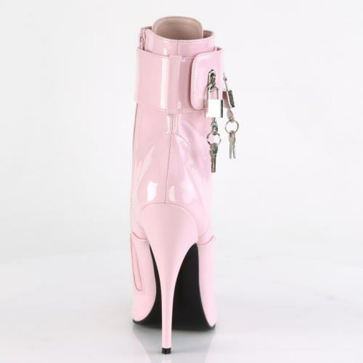 楽天市場】Pleaser/プリーザー ショートブーツ ピンク ヒール高15cm アンクルカフス付き ヒール ハイヒール ピンヒール エナメル ポインテッドトゥ ロリータ ゴスロリ ファッション コーデ 女王様 ボンテージ 大きいサイズ 靴 派手 人気 Devious デビアス : SHOP LaLa