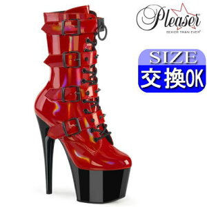 Pleaser | 18cm�q�[��|21.5cm�`28cm| �v���[�U�[ ����u�[�c ���b�h �҂ݏグ �o�b�N�� �s���q�[�� �|�[���_���X �_���T�[ �q�[�� �_���X �p ���f�B�[�X �C �傫���T�C�Y ���� ADORE-1046TT ADO1046TT/RHG/B zx