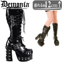 楽天市場】demonia ロングブーツの通販