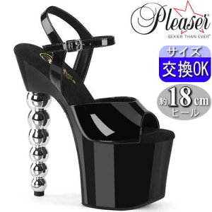 Pleaser | 18cm�q�[��|21.5cm�`27cm| �v���[�U�[ �v���[�U�[ ����X�g���b�v�T���_�� �u���b�N �s���q�[�� �|�[���_���X �_���T�[ �q�[�� �_���X �p ���f�B�[�X �C ���� BLISS-708-1BC BLISS708-1BC/C-B/B-C zx