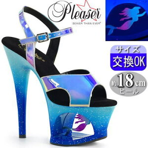 Pleaser | 18cm�q�[��|21.5cm�`27cm| �v���[�U�[ ����X�g���b�v�T���_�� �u���[ �s���q�[�� �X�g���b�v ������|�[���_���X �_���T�[ �X�e�[�W �ߑ� �ߏ� ���� �_���X �C �l�C �h���X �傫���T�C�Y 