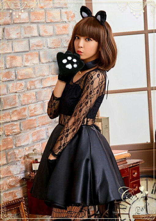 楽天市場 ハロウィン コスプレ 猫 猫耳 セクシー コスプレ衣装 黒猫 しっぽ ネコ バニーガール 仮装 ハロウィンコスプレ ワンピース パーティー ドレスコスプレ ハロウィン仮装 クロネコ コスチューム 手袋 にくきゅう Cosplay Costume Cat Sexyqueen セクシークイーン