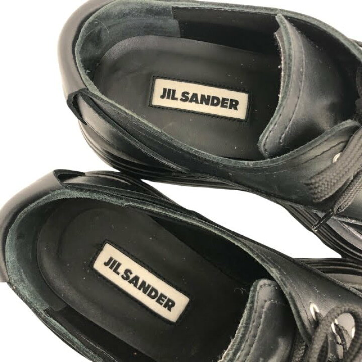 楽天市場】極美品/ジルサンダー/スクエアトゥ/コマンドソール/レザー 