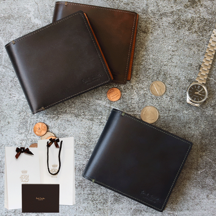 楽天市場 ポールスミス 財布 二つ折り財布 メンズ 小銭入れあり Paul Smith Pcステインカーフ J312n ブランド 正規品 新品 ギフト プレゼント コレカラスタイル