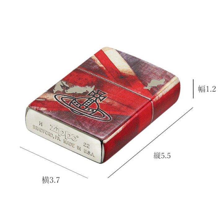 楽天市場】ヴィヴィアン ライター UNION JACK ZIPPOライター 12180025  