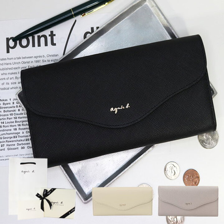 楽天市場】agnesb.VOYAGE アニエスベー 財布 長財布 レディース TAW02  