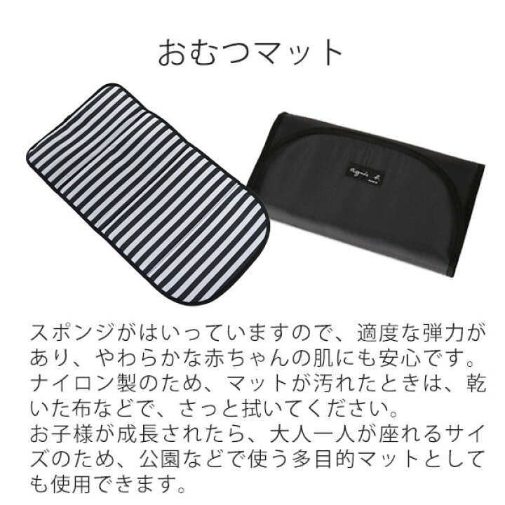 楽天市場】アニエスベー バッグ 2WAYマザーズバッグ ペアレンツバッグ  