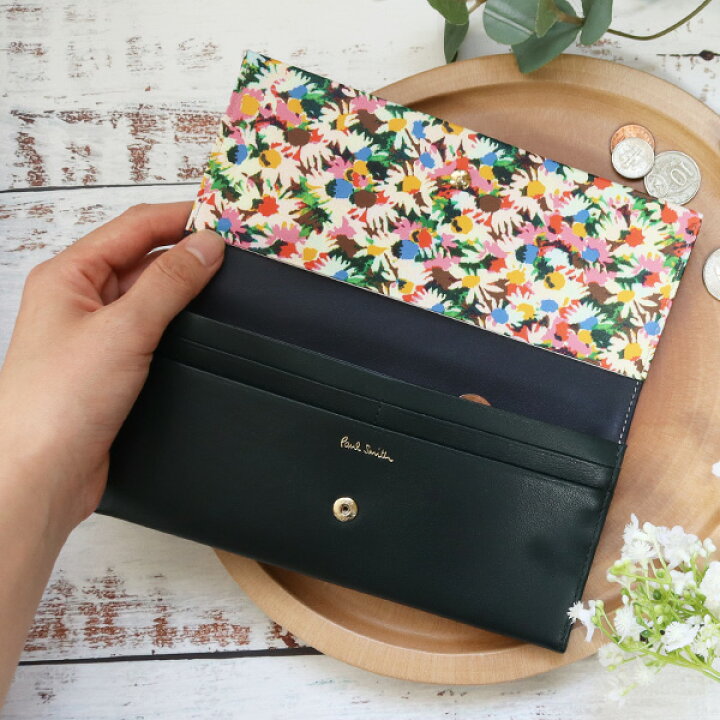 楽天市場】ポールスミス 財布 Paul Smith レディース かぶせ長財布  