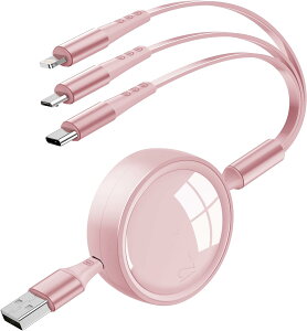 3in1 [dP[u 莮 3C1 [dR[h 3䓯[d ϋv USB Type C P[u Micro USB P[u Phone Android ^CvC iPhone eΉ- 1.2M sN