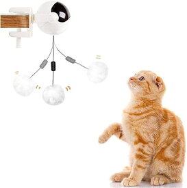 【楽天倉庫発送】猫おもちゃ 電動 ボール 猫じゃらし 猫遊び 自動 ストレス解消 猫じゃらし 運動不足解消 猫のおもちゃ ネコ おもちゃ