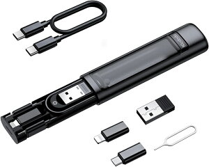 @\ fW^[P[XyUSB-C to CgjO ϊA_v^ & USB-C to USB-CP[u(60W PD}[d) & USB-C to Micro USB ϊA_v^ & USB-C to USB-A ϊA_v^ & J[hstz J[hX