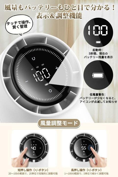 楽天市場】【クーポン利用で50％OFF】Aecooly 卓上扇風機 デスクファン 