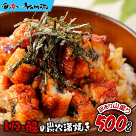 鰻丼で約5杯分！ある時だけのお得な【訳あり】刻み鰻“炭火”蒲焼 山盛り500g 蒲焼きのタレ(山椒付き)5袋付 うなぎ ウナギ うな丼 丑の日 ひつまぶし 茶漬け うまき 鰻巻き 母の日