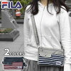 FILA(フィラ)スウェットボーダーミニショルダーバッグ