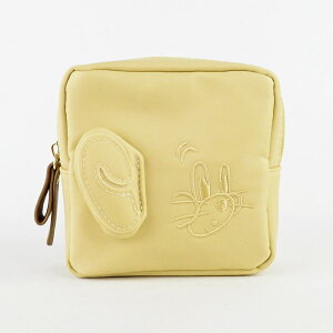 トムとジェリー ポーチ グッズ キャラクター トムジェリ タフィー/ FLAPPER フラッパー くすみカラー スクエアポーチ /レディース スクエア コスメポーチ スタンドポーチ 四角 自立 立てて収納