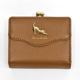 小学生 中学生 高校生 子供 子供用 子ども こども キッズ 女の子 女子 猫 ねこ ネコ 財布 フェイクレザー 伸び猫 がま口 二つ折り財布 ミドル財布 二つ折り 通勤 通学 大人っぽい かわいい 可愛い おしゃれ シンプル 軽い 軽量 レザー プレゼント 猫グッズ p