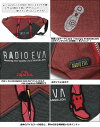 miszapatosRADIOEVAコラボEVANGELIONエヴァンゲリオンナイロンバイカラーボディバッグウエストバッグ