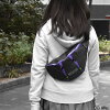miszapatosRADIOEVAコラボEVANGELIONエヴァンゲリオンナイロンバイカラーボディバッグウエストバッグ