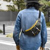 miszapatosRADIOEVAコラボEVANGELIONエヴァンゲリオンナイロンバイカラーボディバッグウエストバッグ