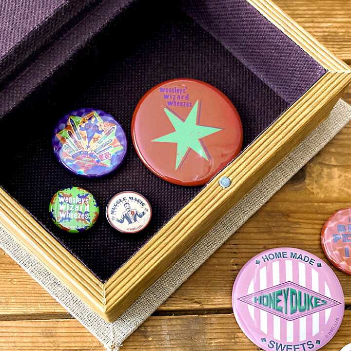 楽天市場】ハリーポッター グッズ 缶バッジ 缶バッチ/ FLAPPER 