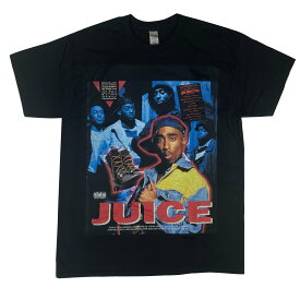 【ヴィンテージTシャツ】JUICE Tシャツ(ブラック) ラップティー 2パック 2Pac トゥーパック 送料無料