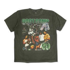 【ヴィンテージTシャツ】BOOT CAMP CLICK BOOTLEGE RAPTEE(チャコール) ブーキャン(B.C.C.)