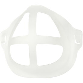 マスクフレーム シリコン 軽量 2個入 半透明 口元 マスクブラケット インナーマスク ガード 立体 通気性 息がしやすい 化粧崩れ防止 空間 洗える 繰り返し使える ソフト素材 水洗い マスク補助アイテム mk2280
