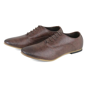 革靴 メンズ カジュアルシューズ レースアップ 柔らかい 紐靴 レザー 合皮 かかとが踏める バブーシュ 履きやすい 歩きやすい 軽量 3E 黒 ブラック ベージュ おしゃれ 素足 デデス No.5224 25-27cm