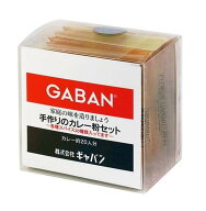【P5倍 ※要エントリー 9月限定】GABAN ギャバン スパイス 手作り カレー粉セット 100g カレーペースト …